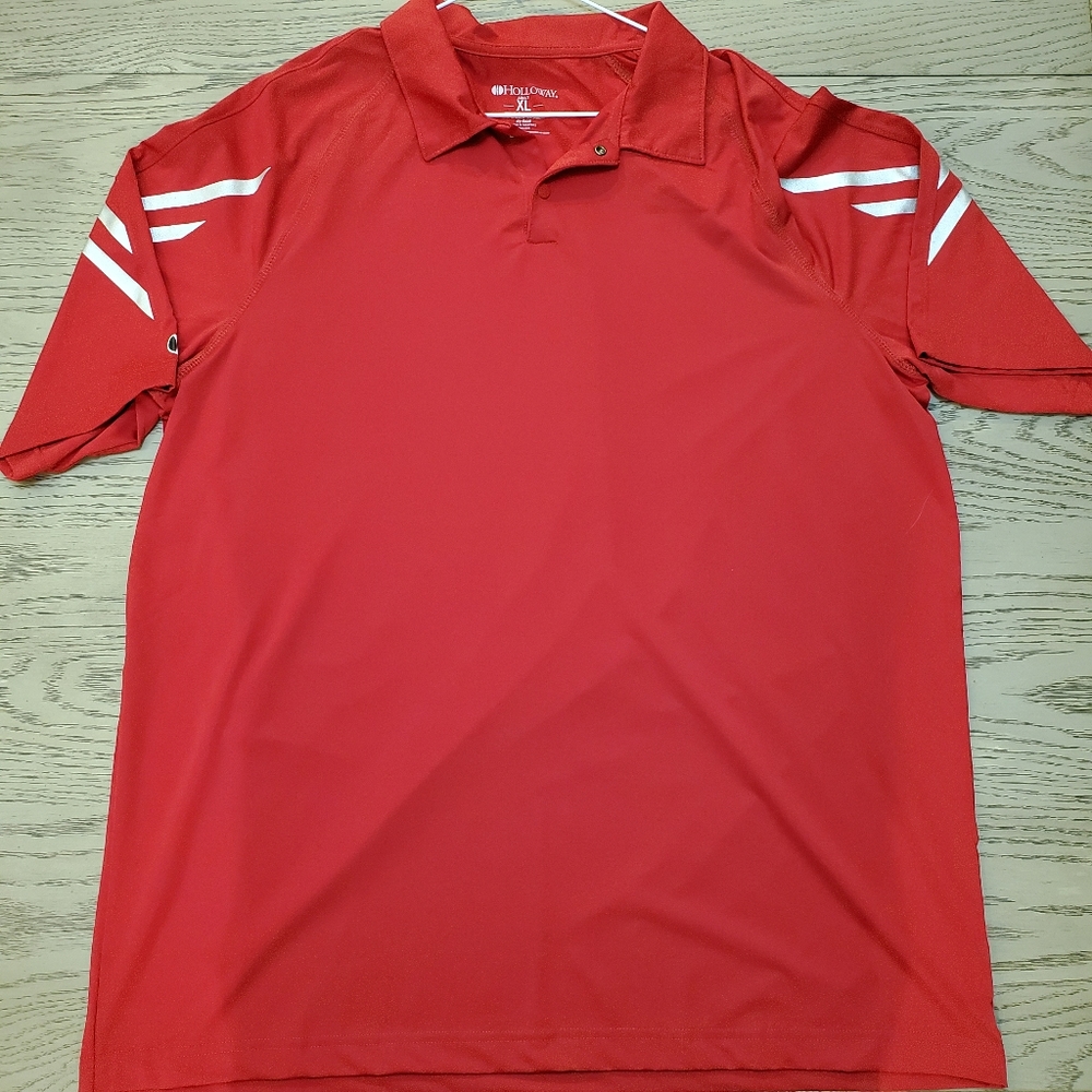 Holloway XL Mens Polo Shirt Great Stretch